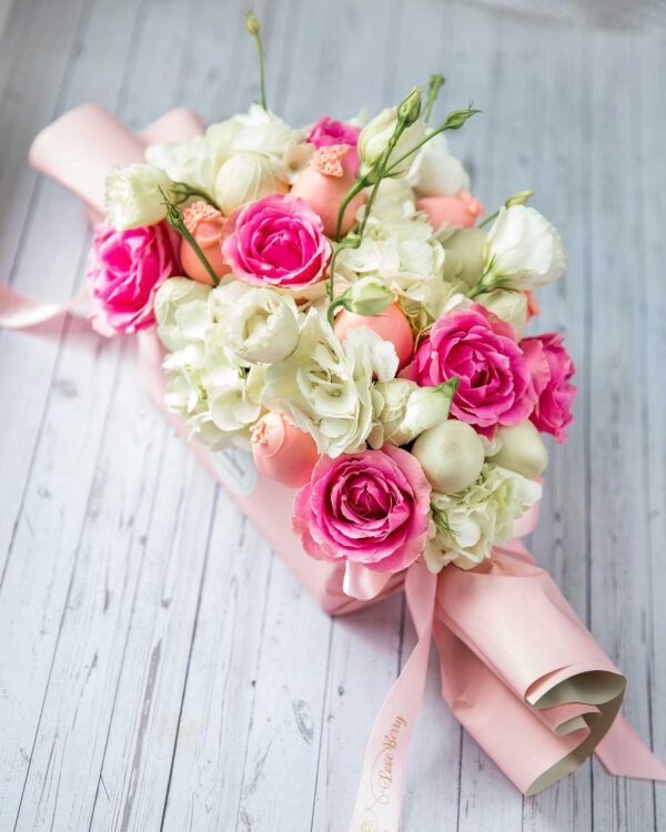 pinkflowersbouquet