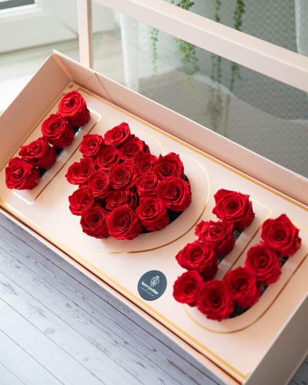 red roses with chocolate covered strawberry arrangements