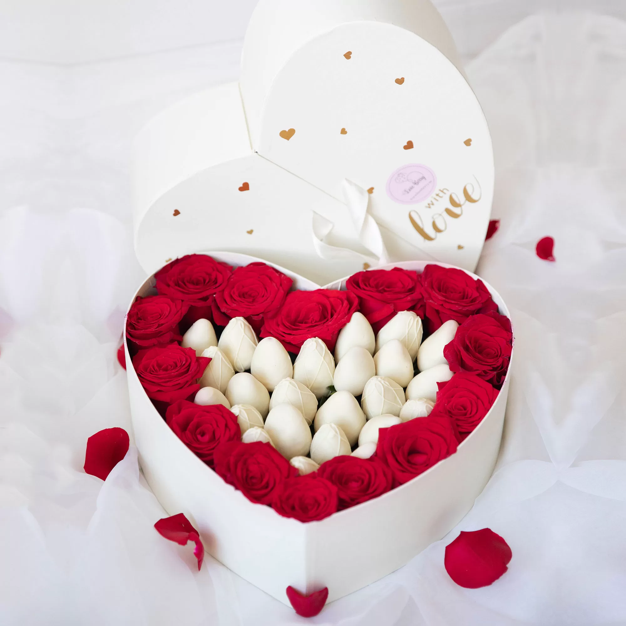 Chocolate Strawberry Sweetheart Box