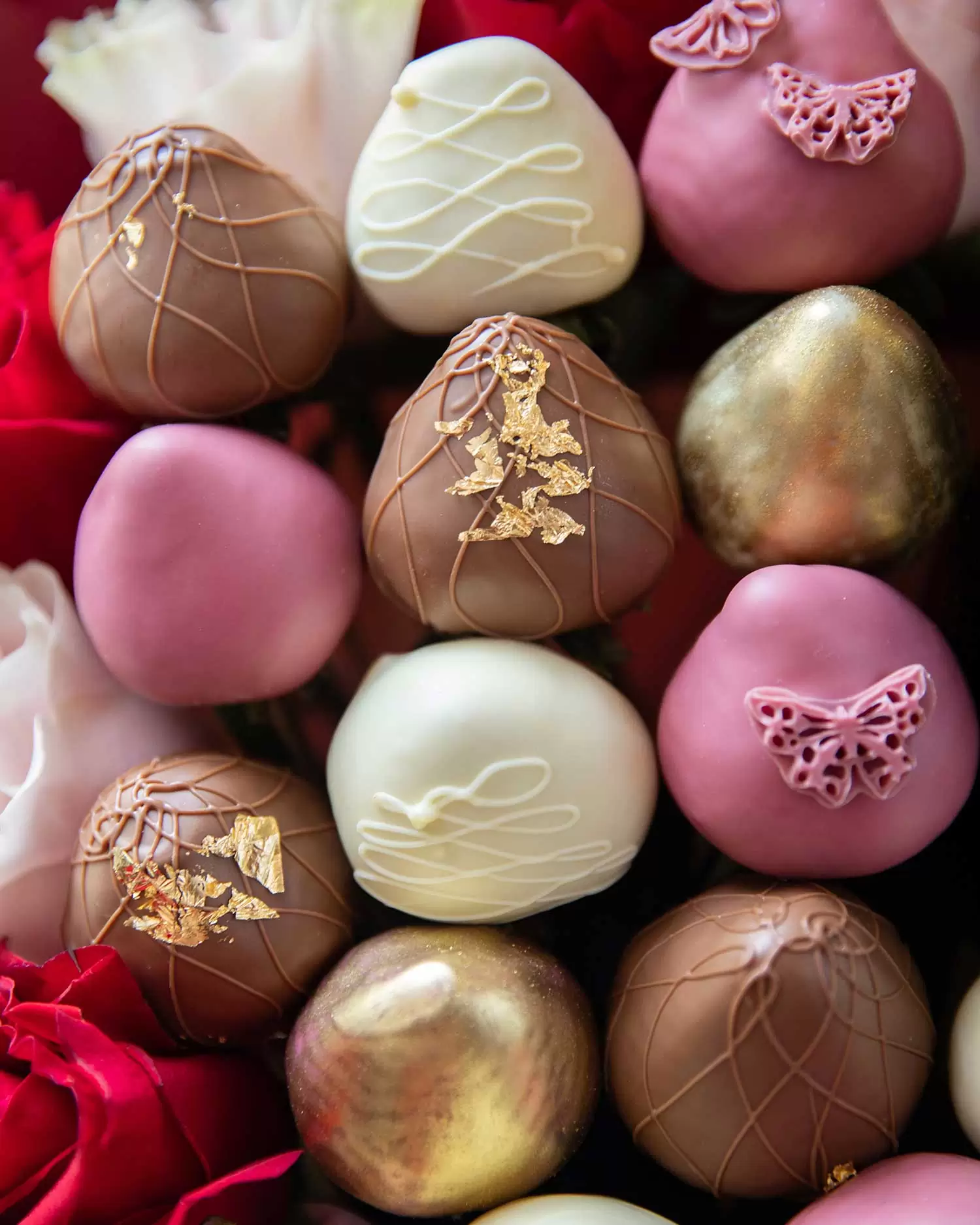 belgian chocolate covered strawberries