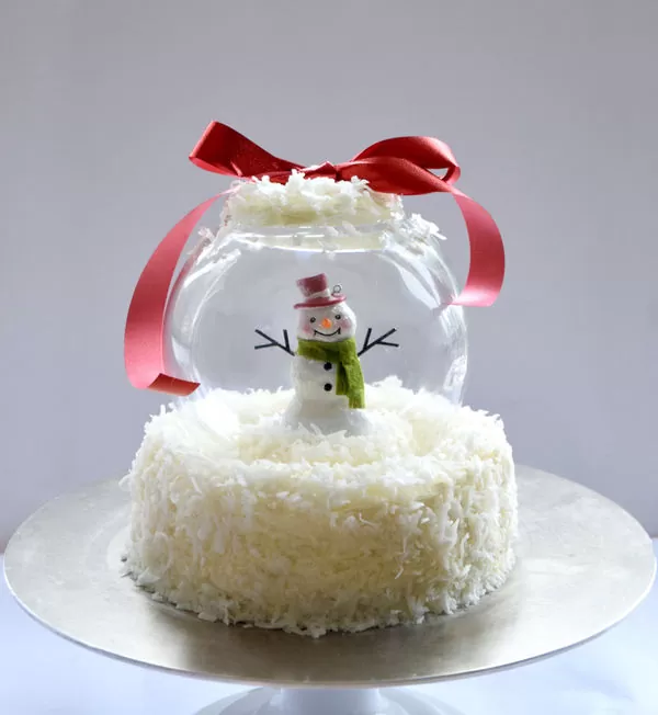 edible snow globe