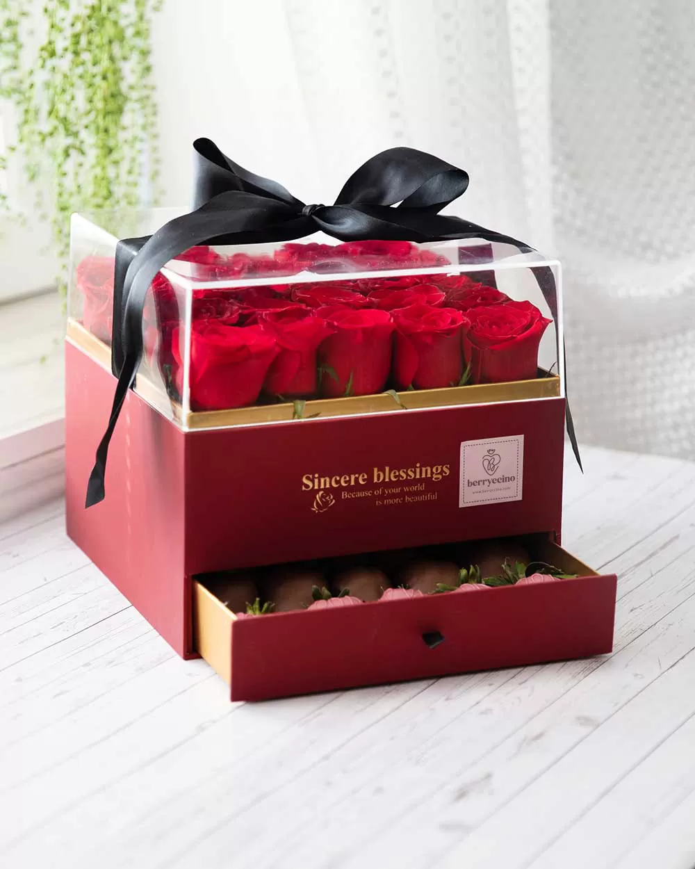 heart shaped chocolate covered strawberry arrangements