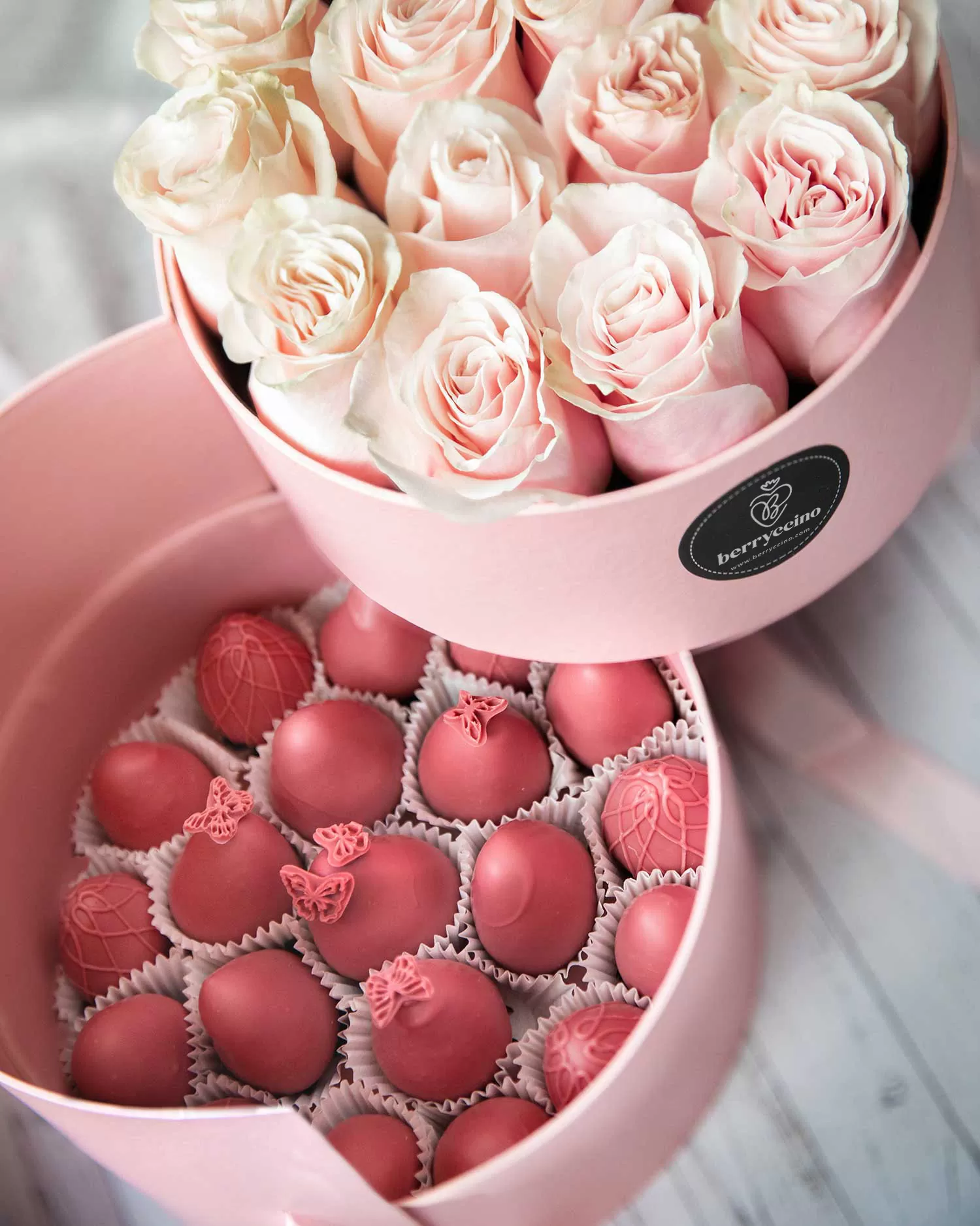 berryccino chocolate dipped strawberries