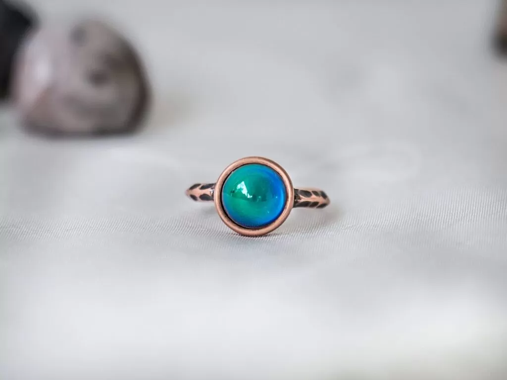 mood stone ring