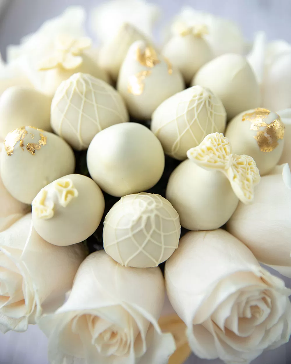 bridal shower chocolate strawberries