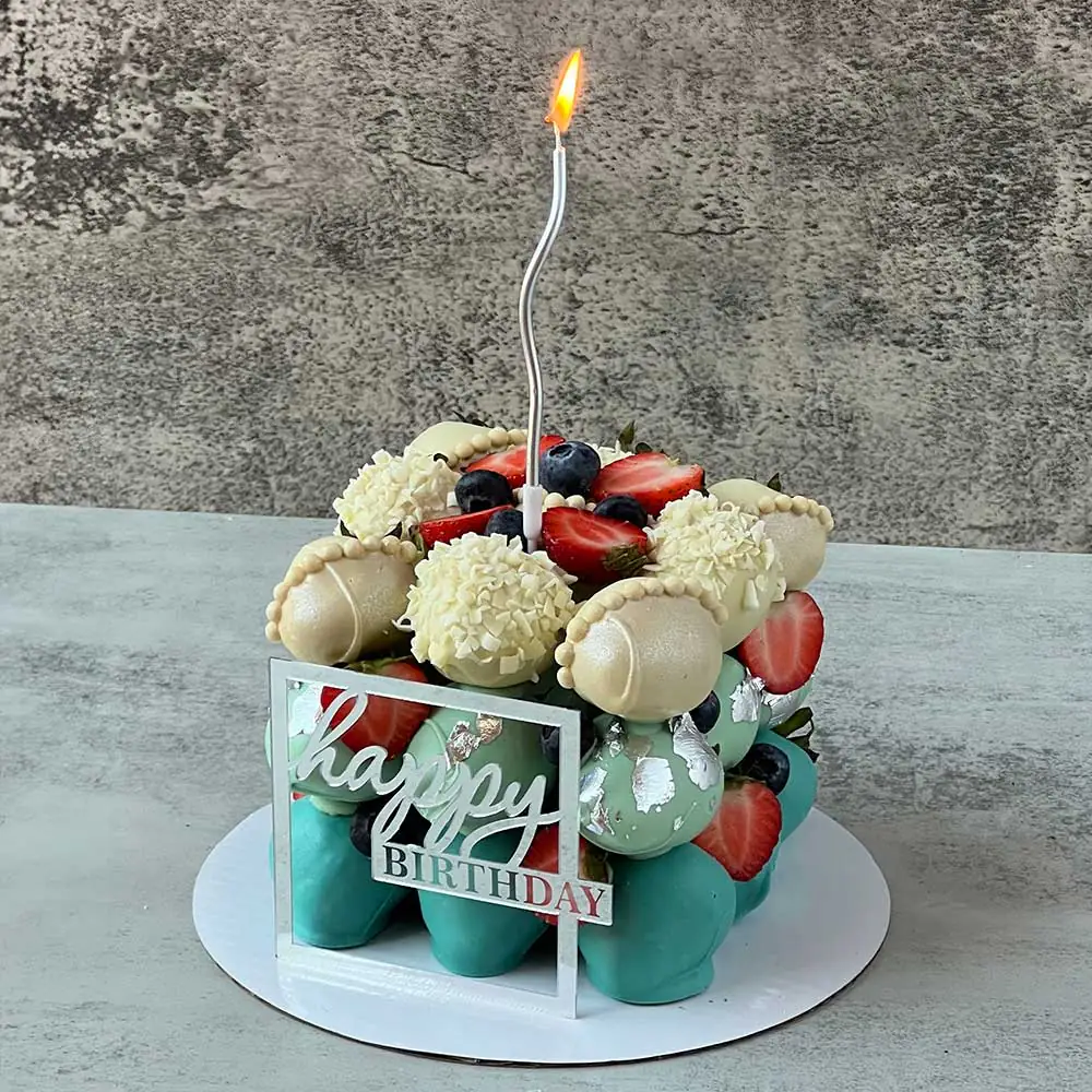 Tiffany Chocolate Strawberry Cake