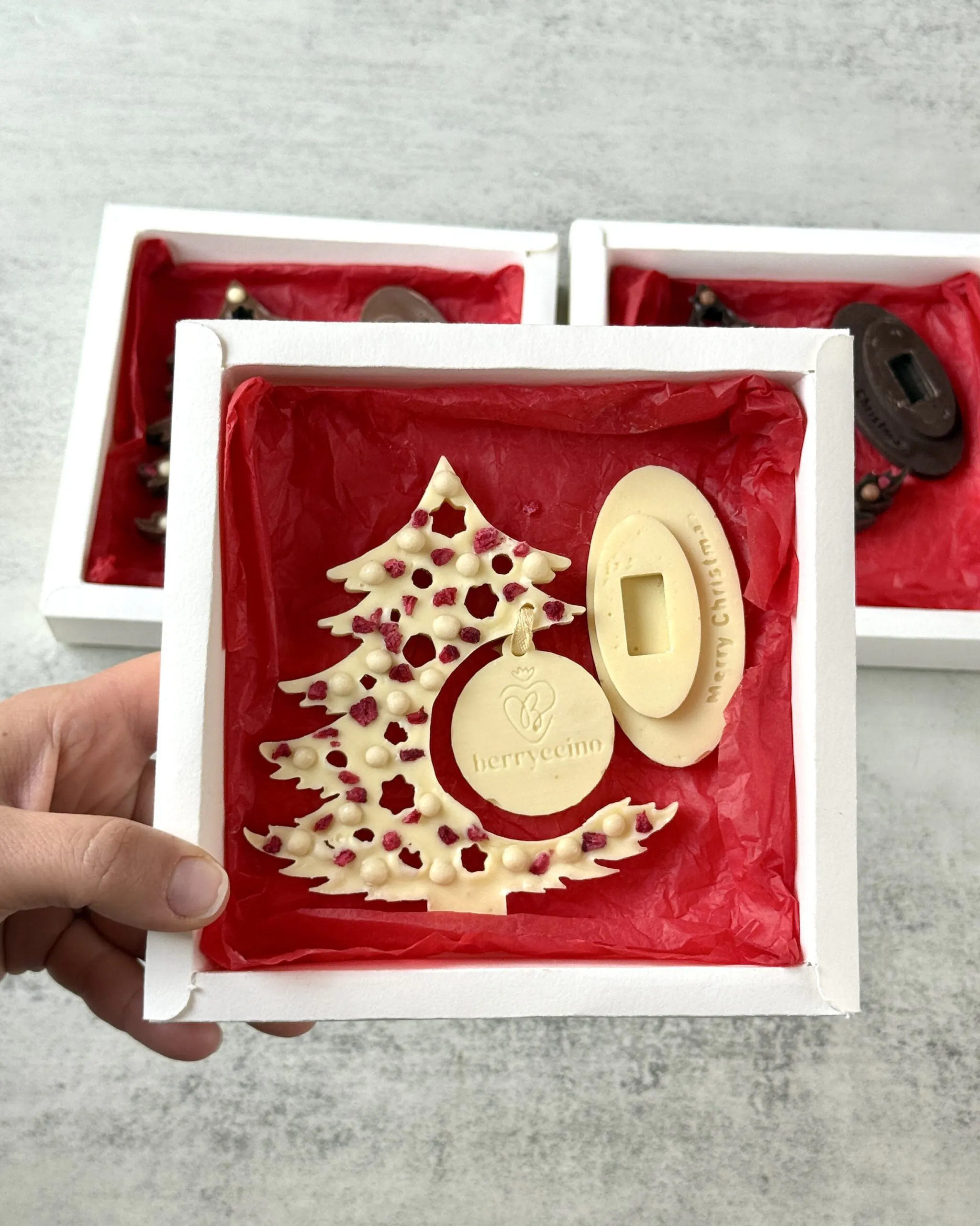 Chocolate Origami Christmas Tree - Image 3